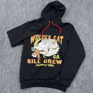 Kill Crew Fighter's Club Hoodie‎ Adult Small Wolves Eat Pullover Porrada Series
